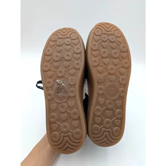 London Rag Knockout Faux Leather Sneakers Shoes Women's Black Size US8 EU39 - Picture 8 of 16